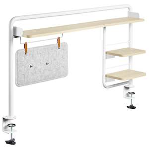 Ergomax Clamp-on desk shelf