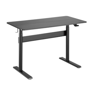 Computer Desk: Ergomax Gas Spring Sit-stand Desk