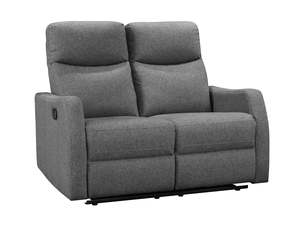 Recliners: Brylee Dark Grey Recliner 2 Seater