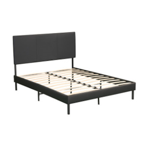 Queen Bed Frame Base: 'Faux' Bed Frame Queen