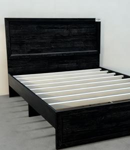 Willow Oak Bed Frame Black Queen