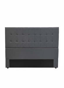 Nero Free Standing Headboard Grey Queen