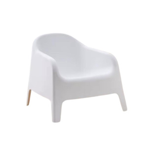 Bass Outdoor Occasional Chair White (New SKU)