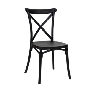 Polypropylene Provincial Crossback Chair - 2nd Hand