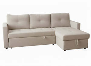 Snooze Sofa Bed Light Brown