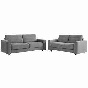Ace 3 + 2-Seater Sofa Set Grey