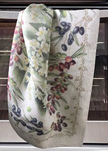 All: Tea Towel Olives - Linen