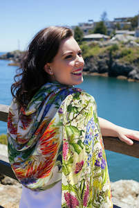 Silk Scarf New Zealand Botanica