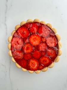 Products: In person class - strawberry verbena charlotte - 10/1