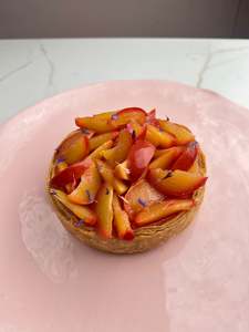 Products: In person class - Peach Panna Cotta Tart - 1/2