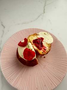 In person class - raspberry elderflower choux - 17/1
