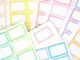 Whimsical Lace Doily Hand-drawn Frame Stickers for Bujo Journals & Planners : 1i&hellip;