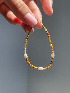 ONE-OFF ORANGE Sea Glass | Bracelet