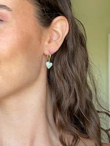 AMORE | Mint Cloudy Hearts