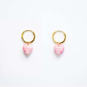 Products: AMORE | Pink Glass Hearts