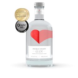 Award Winning New Zealand Gins: Broken Heart Original Gin 700ml