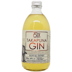 Kiwi As: Takapuna Gin Collection Manuka Honey Gin 500ml
