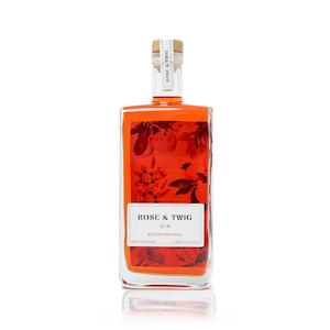Fruit Infused Gins: Rose & Twig Blood Orange Gin 700ml