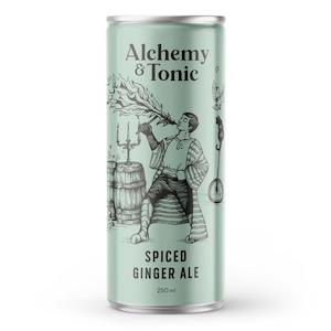 Mixers: Alchemy & Tonic Spiced Ginger Ale 4 pack