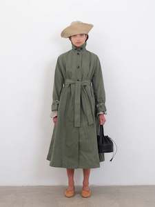 Cawley: British Dry Oilskin Trench in Moss