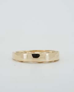 Drip Band Narrow in 9ct Yellow Gold