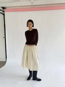 Tie Skirt in Rice