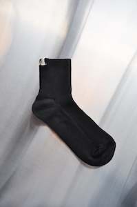 Short Everyday Sock in Black