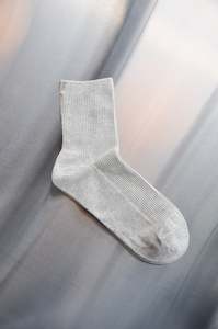 Accessories: Short Everyday Sock in Grey