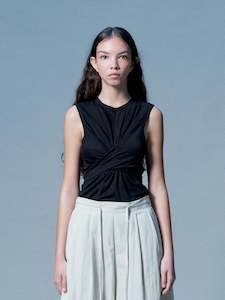 Verner: Tie-Up Tank in Black