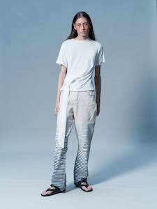 Verner: Tie-Up Tee in White