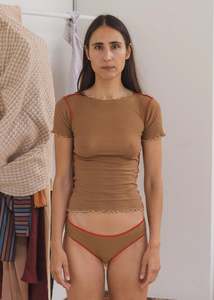 New Arrivals: Vein Tee Shirt in Alamillo & Red