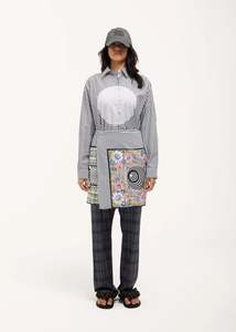 Handkerchief Sarong in Blue with Mixed Handkerchief Print