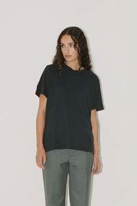 Tops: Classic Hemp Tee in Black