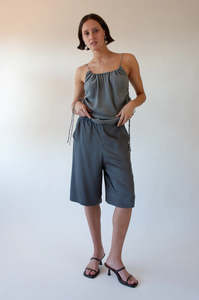 Boxing Short in Steel