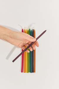 Honeybell Candle in Merlot Purple