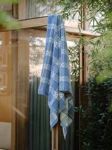 New Arrivals: Frisa Pool Towel in Celeste & Chalk