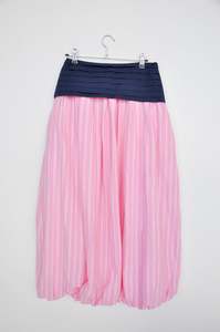 Preloved: Maggie Marilyn Bubble Skirt Long - pink/navy