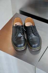Dr Marten Shoes - black/yellow