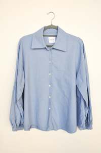 Preloved: Kowtow Blouse - blue
