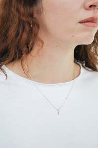 Teardrop Pendant in Silver