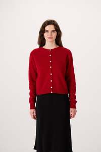 Dusk Cardigan in Poppy