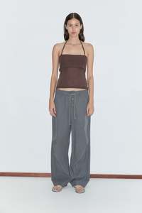 New Arrivals: Panel Leg Pant in Charcoal