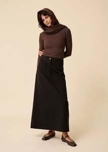Bottoms: Lauren Skirt in Black