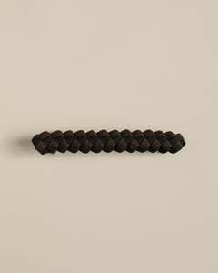Hats: Barrette in Bean/Black