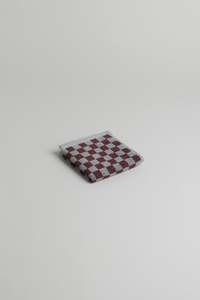 Accessories: Quill Face Cloth in Cement & Rhus