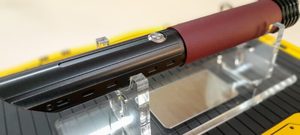 Products: Edge (Weathered) + Leather Wrap - Sulphur City Sabers