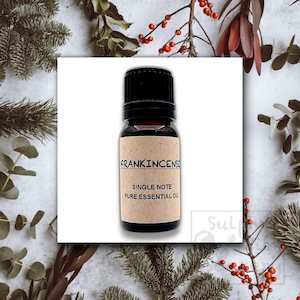 essential oil: Pure frankincense essential oil, single note.