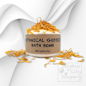 Super Fizzy Bath Bombs: Botanical goddess bath bomb