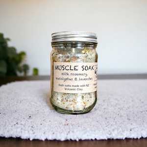 Super Fizzy Bath Bombs: Bath Salts, Muscle Soak.