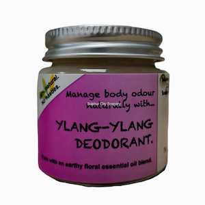 Ylang-Ylang natural deodorant.